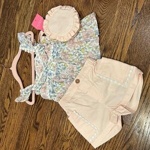 Isaac Mizrahi Baby Girl Outfit & Handbag 12M NWT